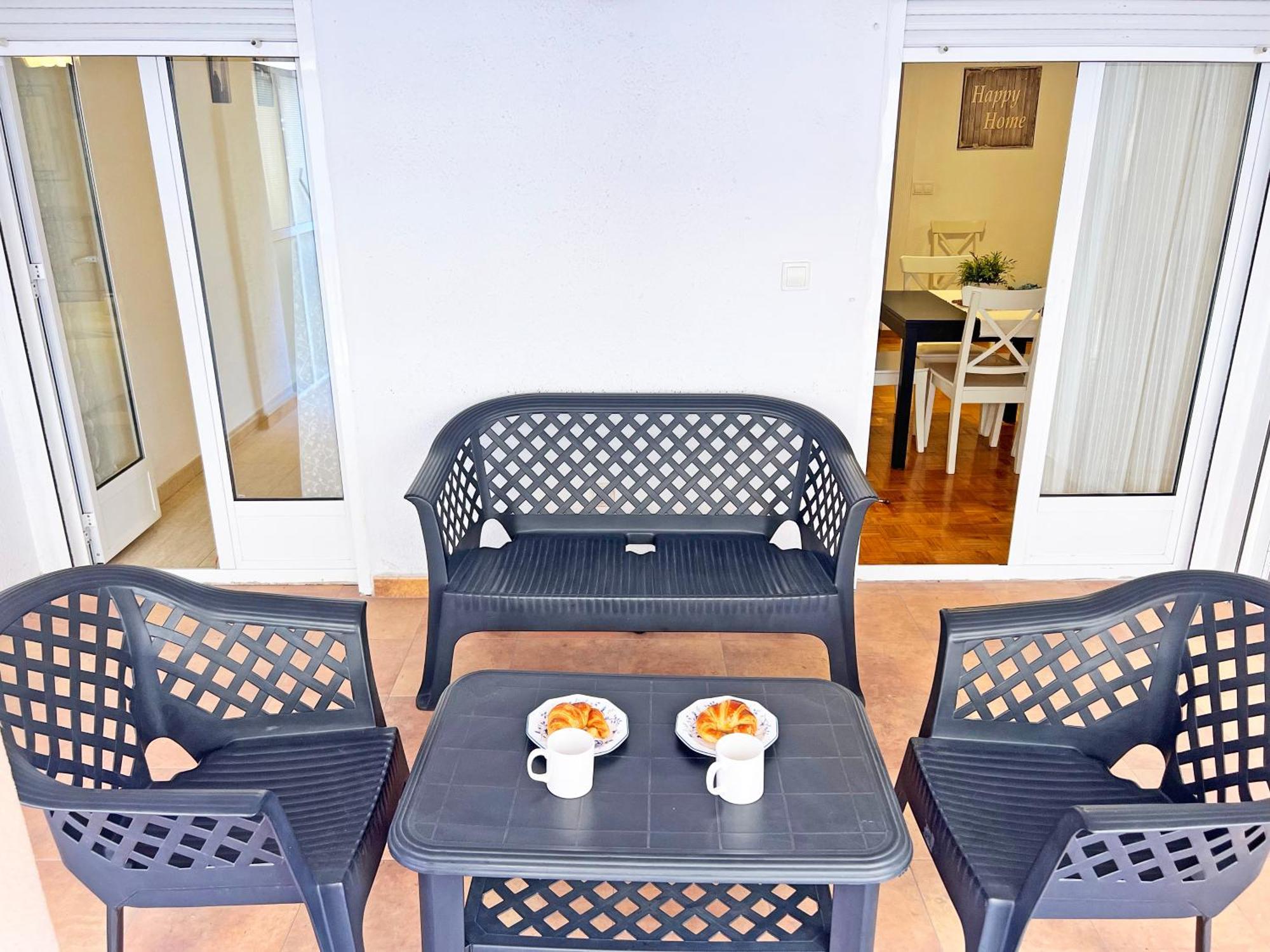 Encantador Muy Centrico Terraza Y Ac Alicante Dış mekan fotoğraf